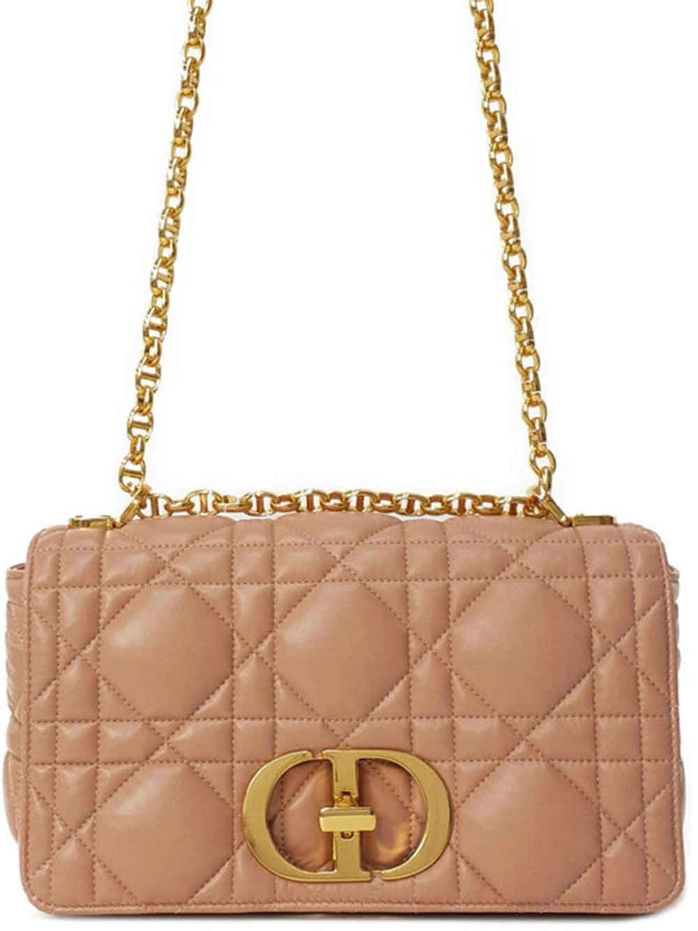 Christian Dior Caro Cannage Quilted Bag Chain Shoulder Bag